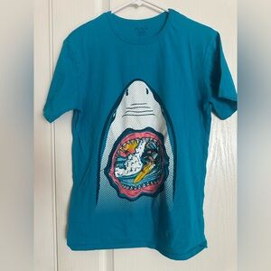 The Children's Place Blue Shark Graphic Tee
